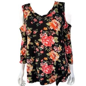 5/$25 Xl cold shoulder top